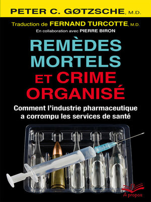 cover image of Remèdes mortels et crime organisé
